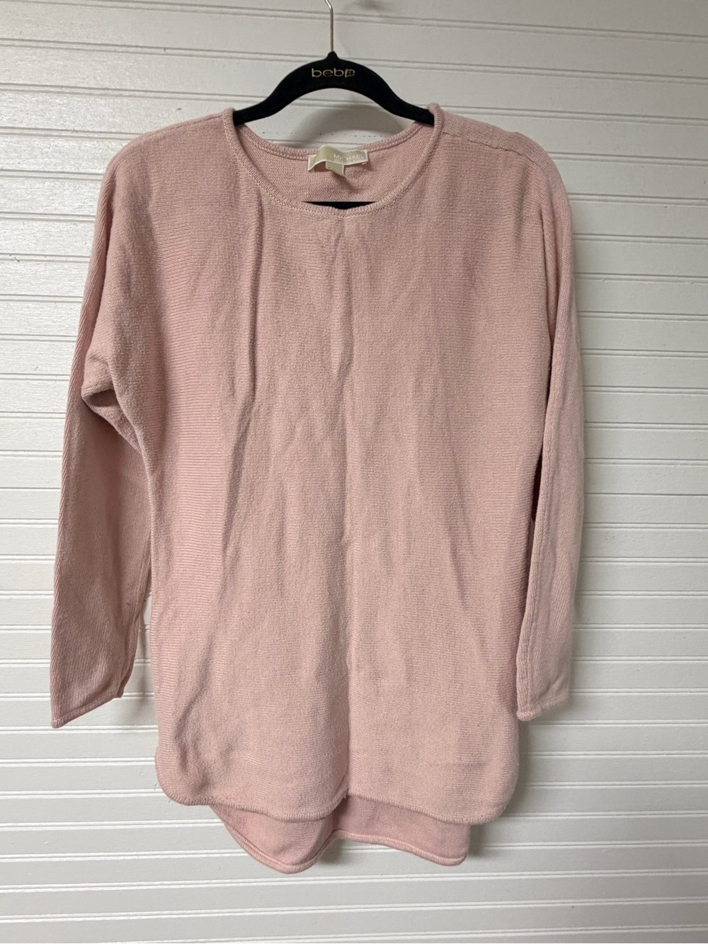 Michael Kors Small Light Pink Knit Tunic